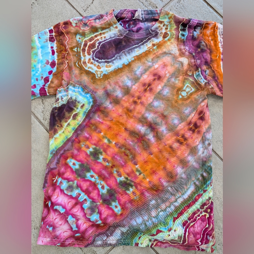 Multicolor Tie-Dye Long Sleeve Top - Picture 5 of 10